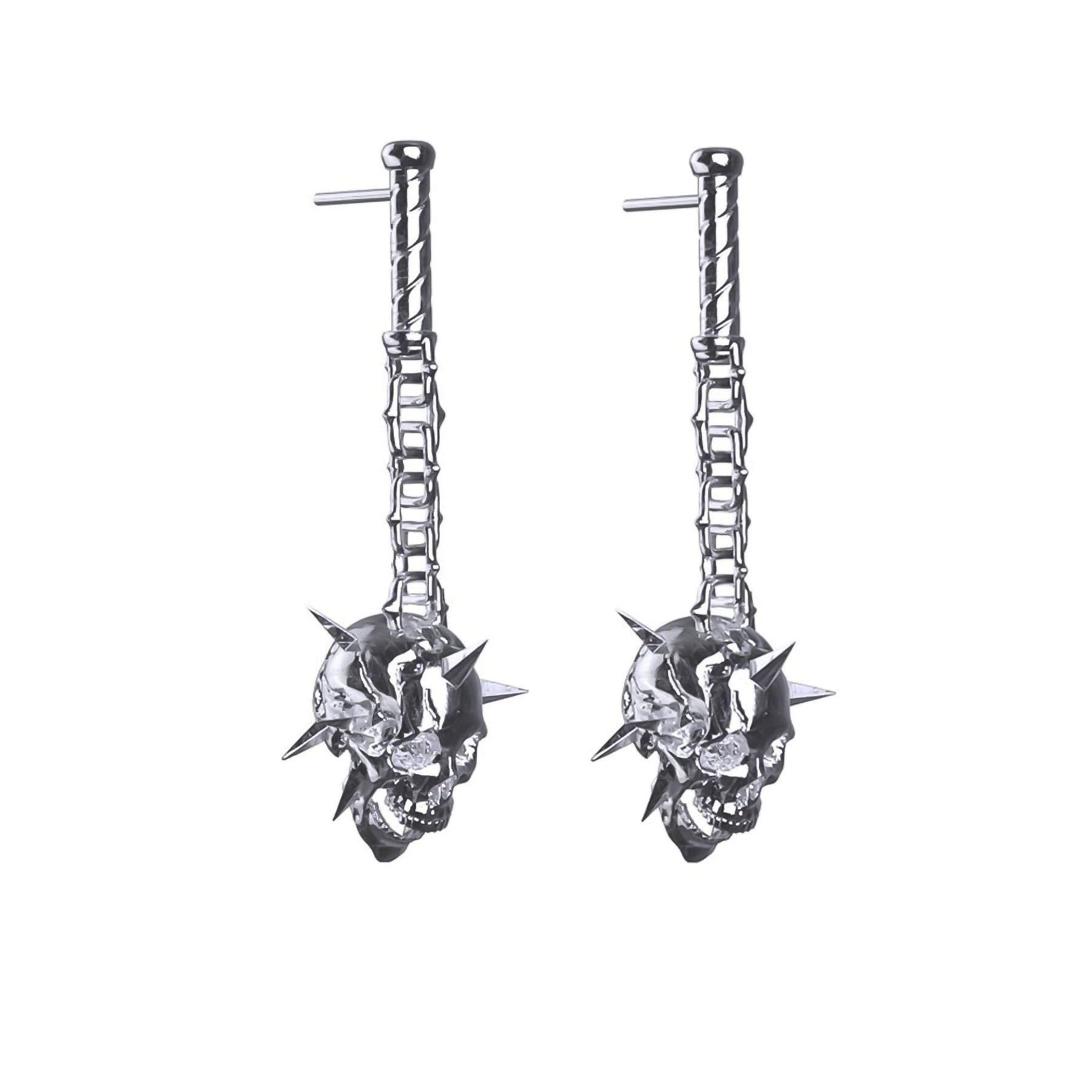 Ladies Swarovski Earrings -6TH CIRCLE OF HELL EARRING