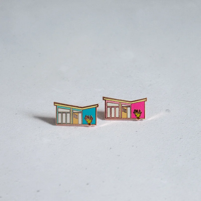 minimalist women's rings -Palm Springs House Pin