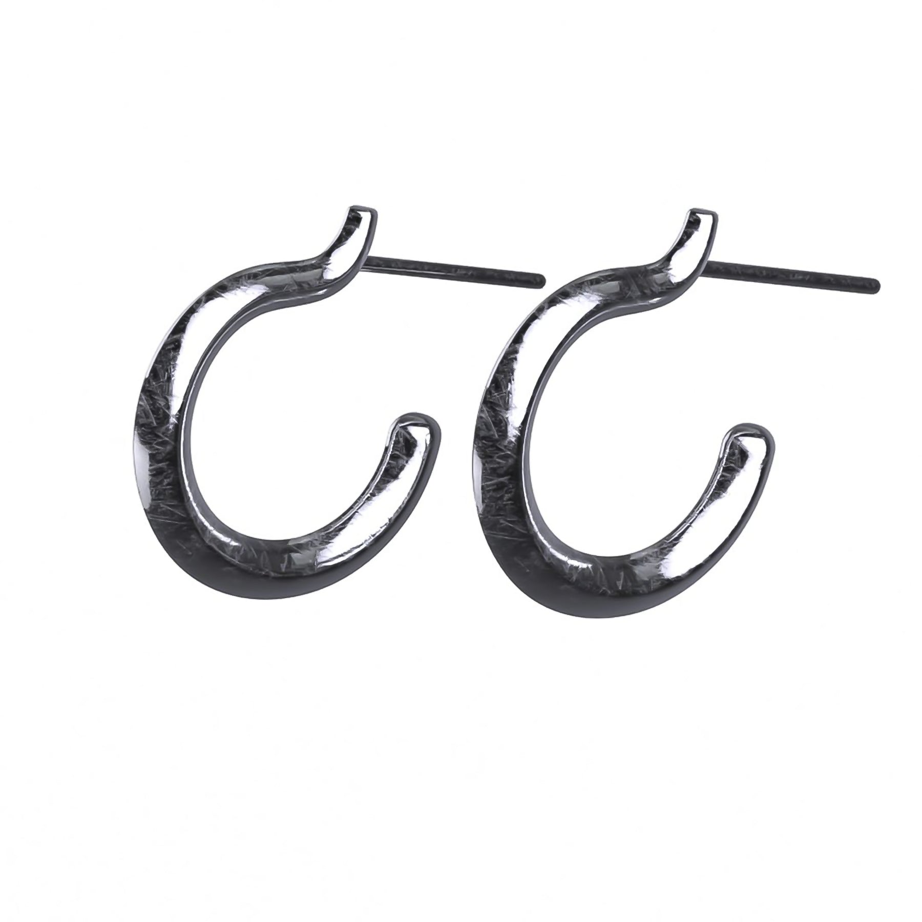 Ladies Elephant Earrings -PLAIN OPEN HOOP EARRING