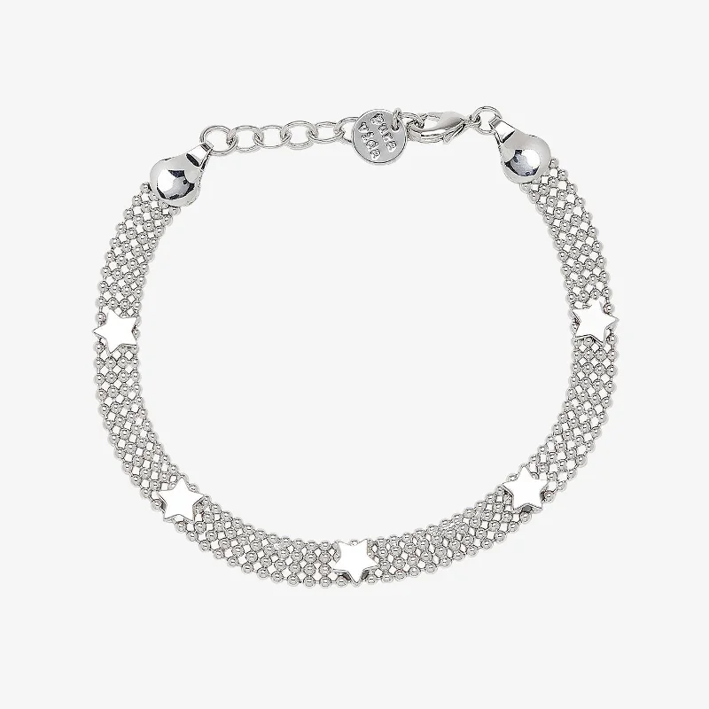 Ladies Bracelets for Innovators-Star Ball Chain Bracelet