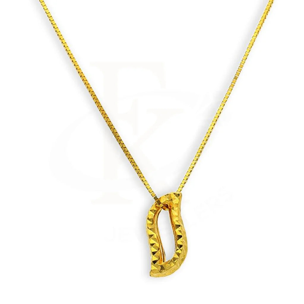 Ladies Purple Necklaces -teardrop gemstone necklaces -Gold Necklace (Chain with Pendant) 18KT - FKJNKL18K2539