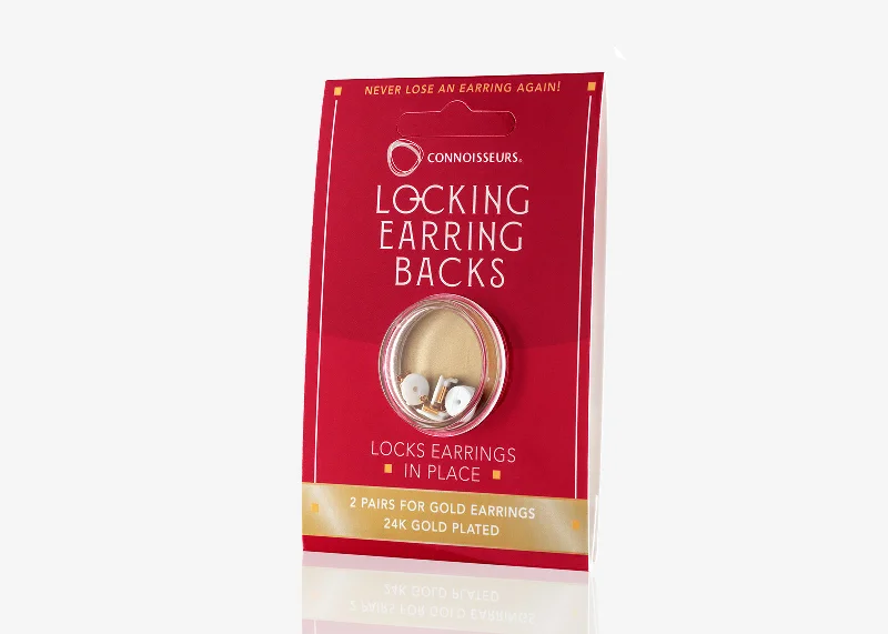 Ladies Enamel Earrings -EARRING BACKS FOR GOLD