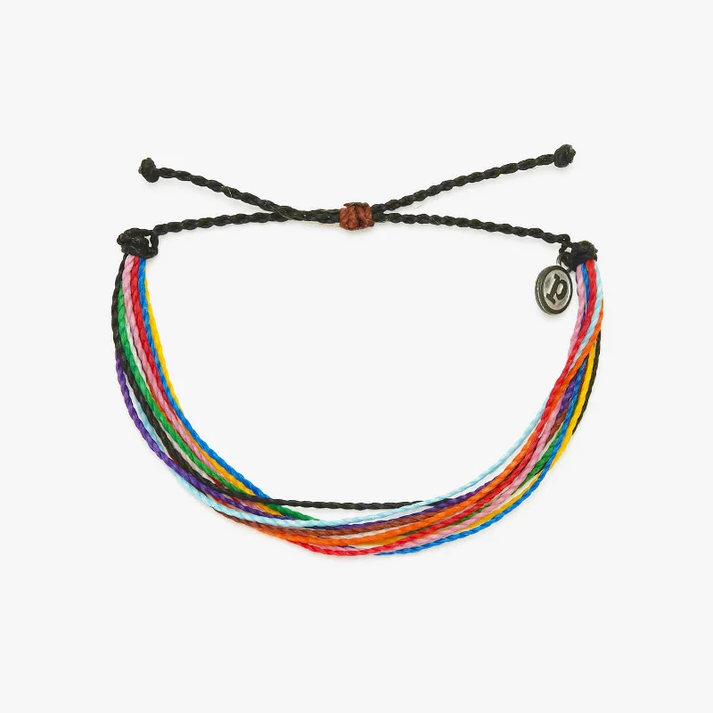 Ladies Bracelets Tassel Detail-Progress Pride Bracelet