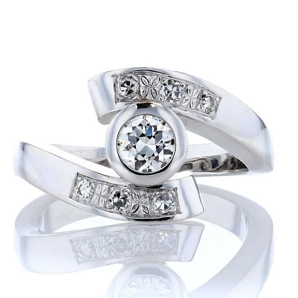 designer women's rings -Heirloom Bypass Ring