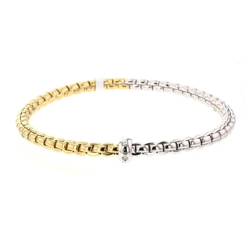 Ladies Bracelets for Dancers-0.01 ctw Diamond Flex Bracelet