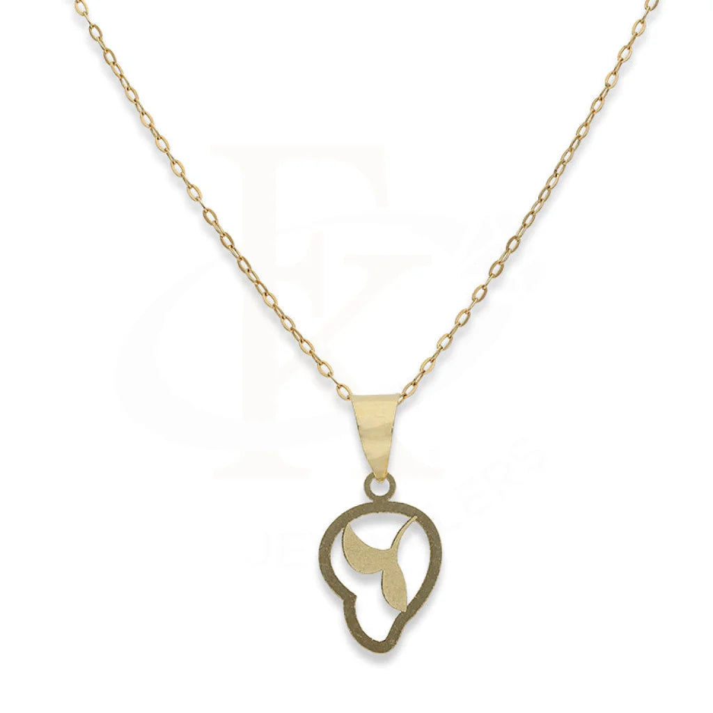 Ladies Desert Necklaces -zodiac necklaces for women -Gold Necklace (Chain with Pendant) 18KT - FKJNKL18K2330