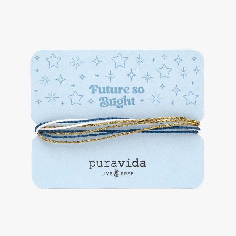 Ladies Bracelets Lightweight-Future So Bright Bracelet Card