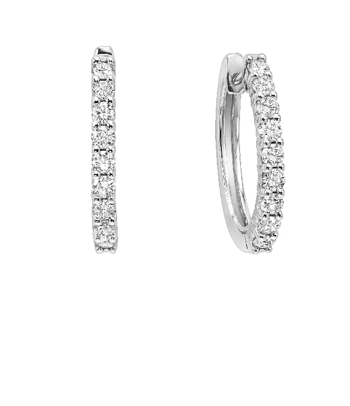 Ladies Onyx Earrings -DIAMOND EARRINGS 1/3 CTW