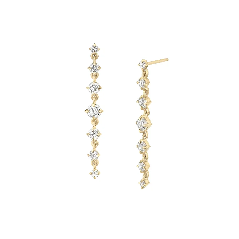 Ladies Beach Earrings -Éclat Seven Drop Earrings