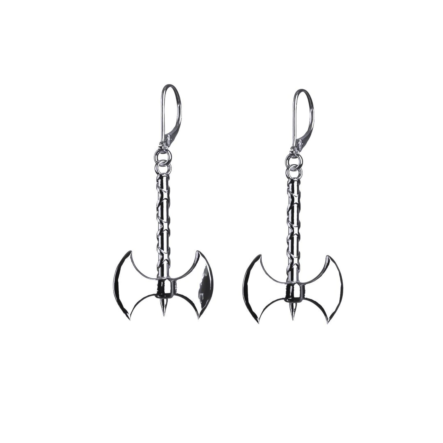 Ladies Trendy Earrings -BATTLE AXE EARRING