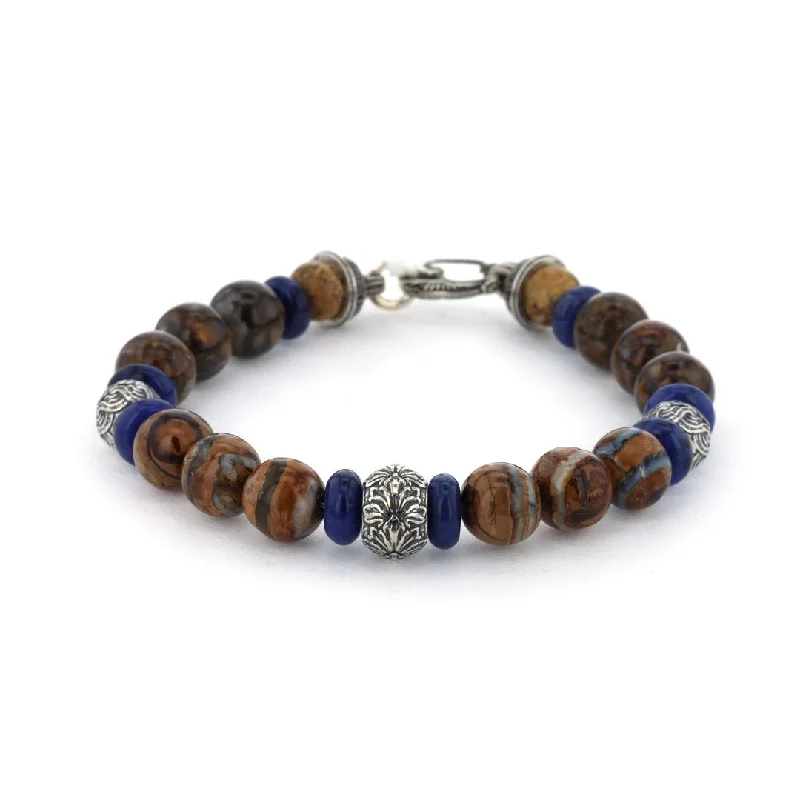 Ladies Bracelets with Labradorite-Silver & Bead Bracelet | 10274273