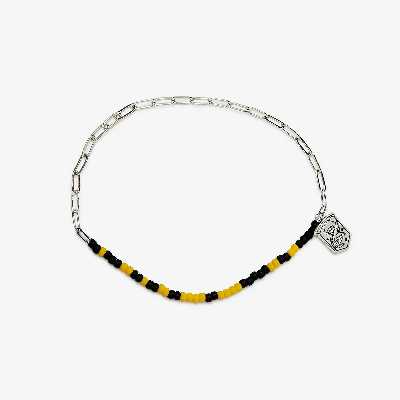 Ladies Bracelets with Jeremejevite-Hufflepuff™ Half n Half Bracelet