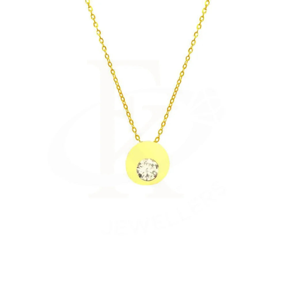 Ladies Ocean Necklaces -black diamond necklaces for women -Gold Necklace 18KT - FKJNKL1737