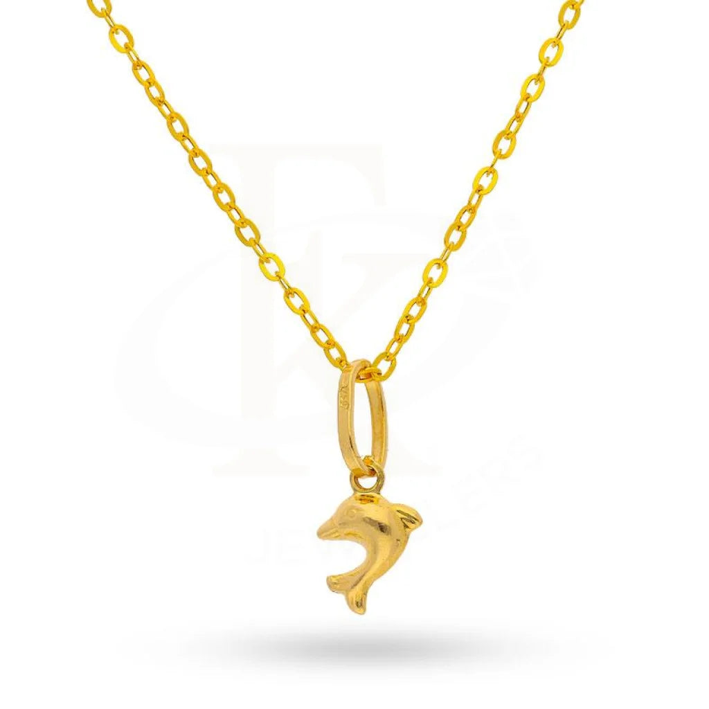 Ladies Harmony Necklaces -antique necklaces for women -Gold Necklace (Chain with Pendant) 18KT - FKJNKL1169