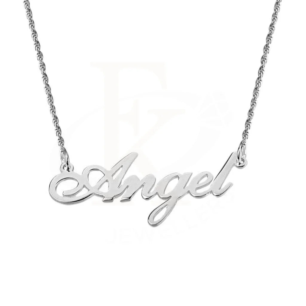 Ladies Adventure Necklaces -butterfly necklaces for women -Silver 925 Name Necklace - FKJNKL1915